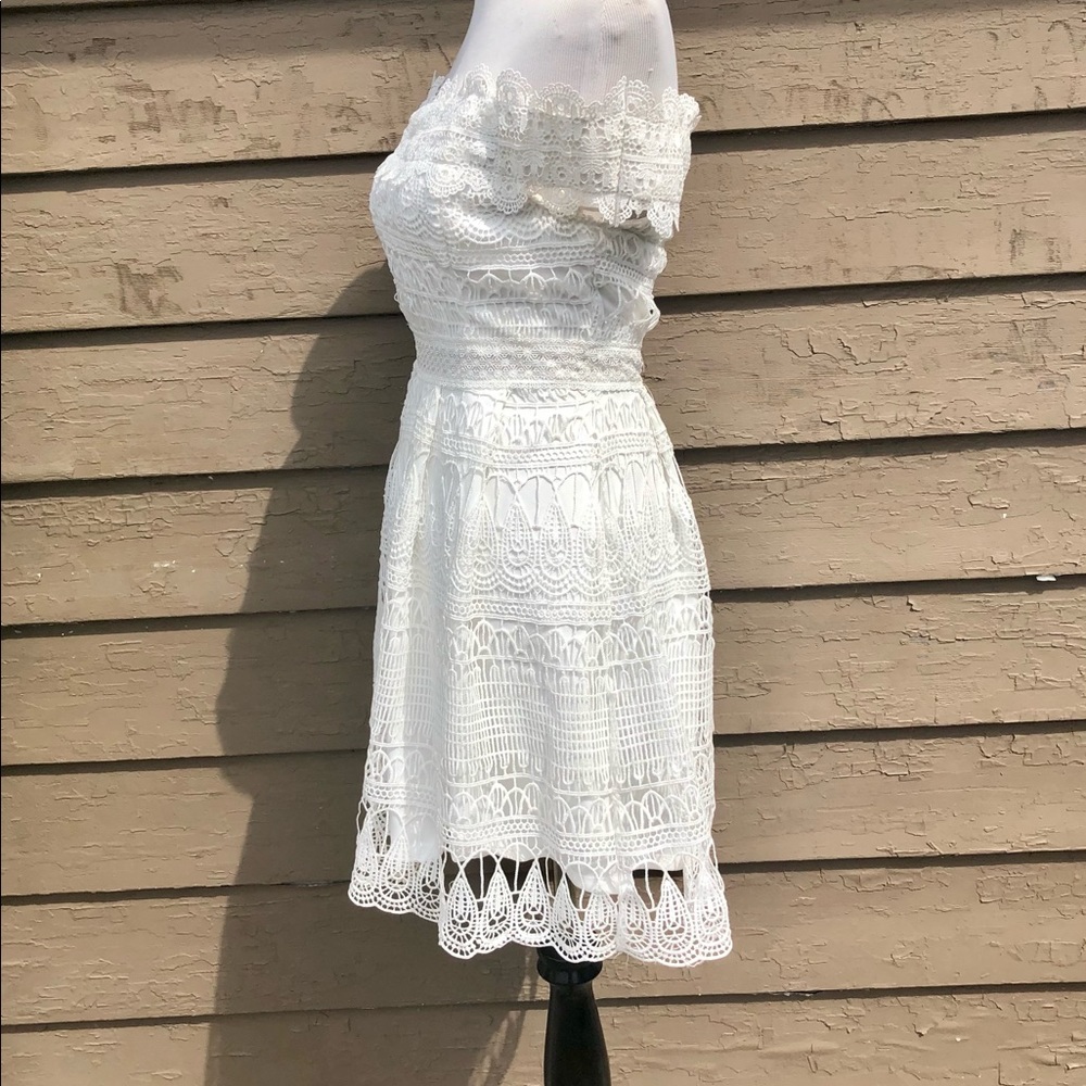 Francesca’s off-shoulder lace dress! - Picture 4 of 6